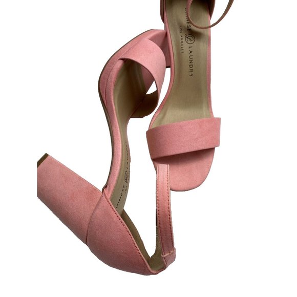 Brand New Chinese Laundry Heels - Size 8.5 US- Pink Thick Heels Women’s Shoes - Picture 5 of 8